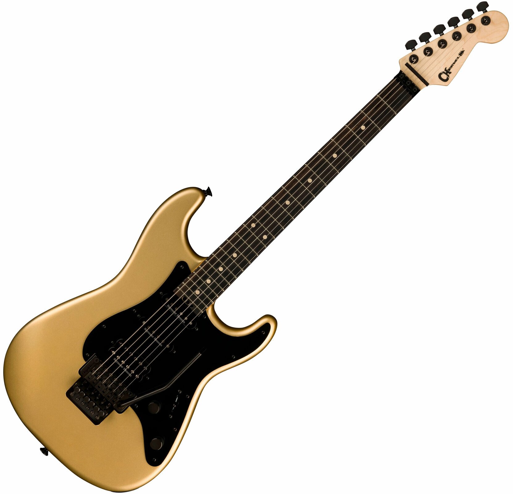 Elektromos gitár Charvel Pro-Mod So-Cal Style 1 HSS FR E Pharaohs Gold