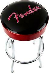 Bar Stool Fender Red Sparkle Logo 30" Bar Stool