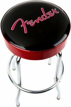 Tabouret de bar Fender Red Sparkle Logo 30" Tabouret de bar - 1