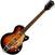 Halvakustisk guitar Gretsch G5655T-QM Electromatic Center Block Jr. QM Sweet Tea