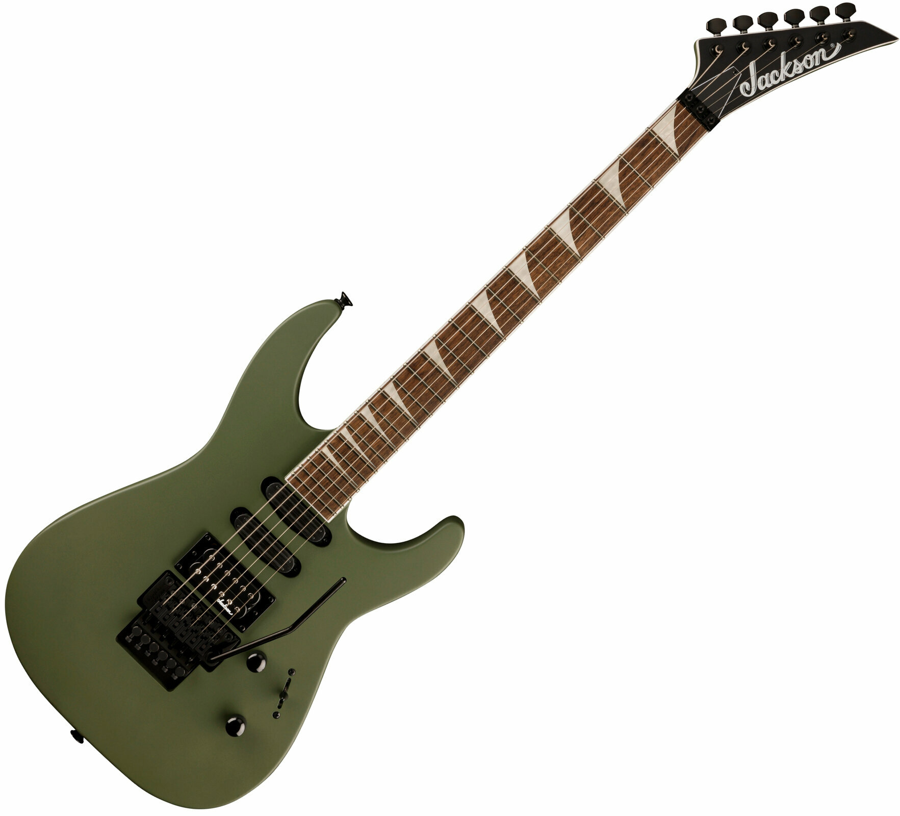 Elektrische gitaar Jackson X Series Soloist SL3X DX Matte Army Drab