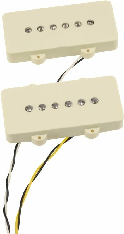 Micro guitare Fender Cunife/Cobalt Chrome Jazzmaster Pickup Set Vintage White
