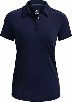 Chemise polo Under Armour Women's UA Zinger Polo Midnight Navy/Jet Gray/Metallic Silver XS