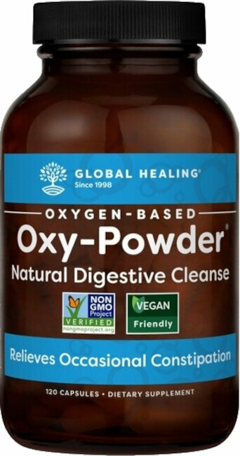 Drugi prehranski dodatki Global Healing Oxy Powder 120 Capsules Drugi prehranski dodatki