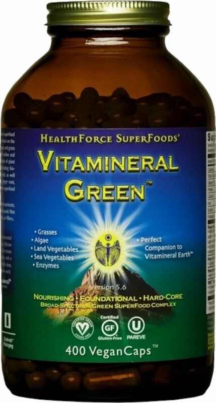 Multivitamina HealthForce Vitamineral Green 400 Capsules Multivitamina