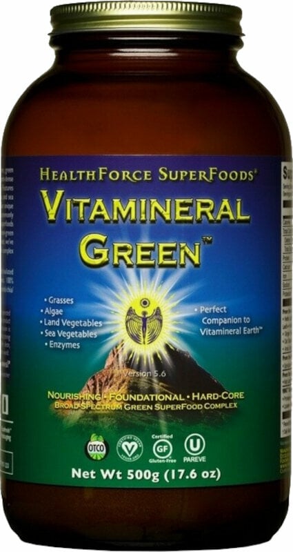Multivitamines HealthForce Vitamineral Green Pas de saveur 500 g Multivitamines