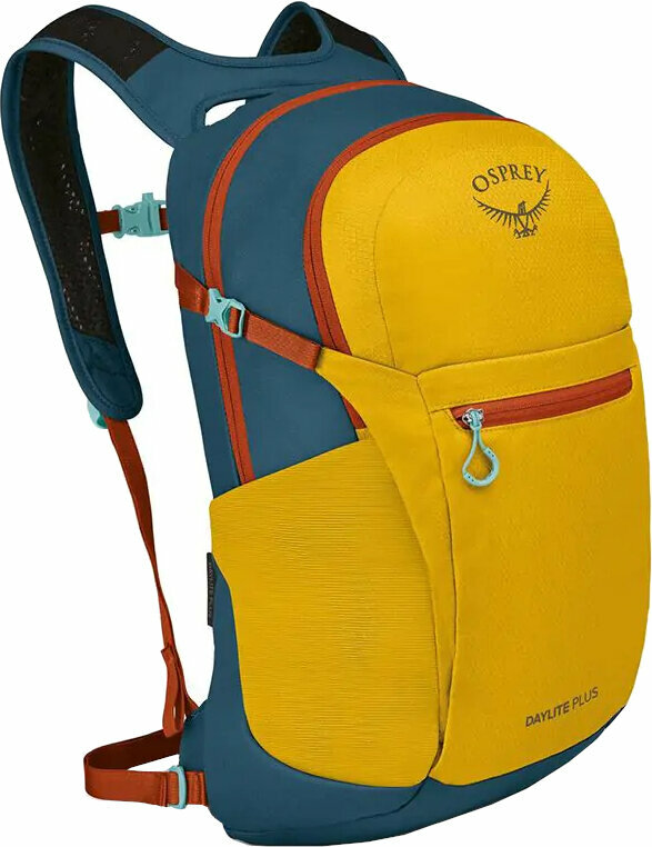 Mochila/saco de estilo de vida Osprey Daylite Plus Dazzle Yellow/Venturi Blue 20 L Mochila