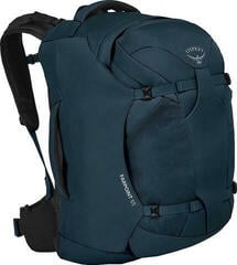 Lifestyle reppu / laukku Osprey Farpoint Reppu Muted Space Blue 55 L