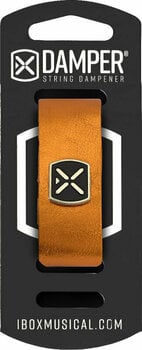 Amortisseur de cordes iBox DMXL03 Metallic Orange Leather XL - 1