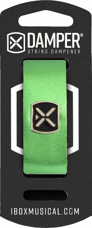 Saitenstopper iBox DMLG05 Metallic Green Leather L