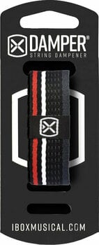 Vonós csappantyú iBox DKLG05 Striped Black Fabric L - 1