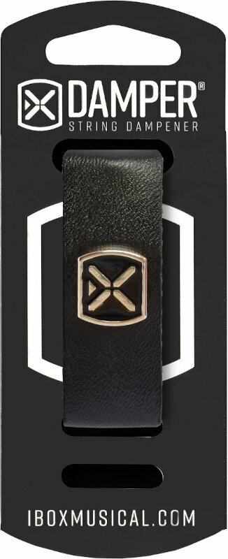 Snaardemper iBox DSLG02 Black Leather L