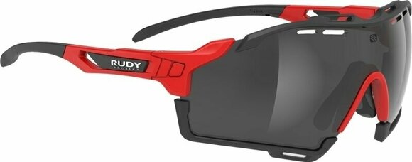 Lunettes vélo Rudy Project Cutline Fire Red Matte/Smoke Black Lunettes vélo