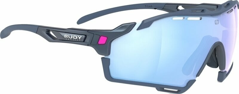 Cycling Glasses Rudy Project Cutline Cosmic Blue/Multilaser Ice Cycling Glasses