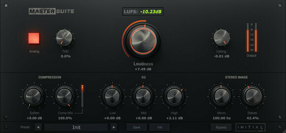Εφέ FX Plug-In λογισμικού στούντιο Initial Audio Initial Audio Master Suite (Ψηφιακό προϊόν) - 1