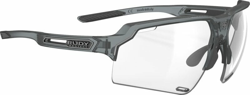 Óculos de ciclismo Rudy Project Deltabeat Frozen Ash/Impactx Photochromic 2 Laser Black Óculos de ciclismo