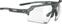 Fahrradbrille Rudy Project Deltabeat Frozen Ash/Impactx Photochromic 2 Laser Black Fahrradbrille