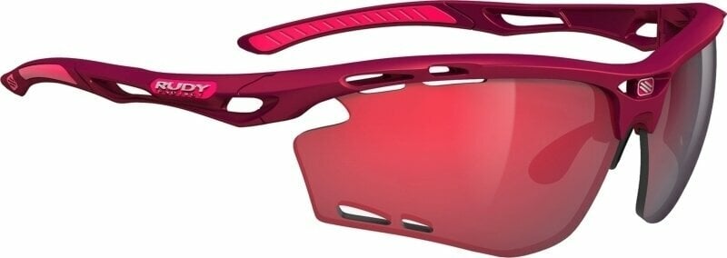 Cycling Glasses Rudy Project Propulse Merlot Matte/Multilaser Red Cycling Glasses