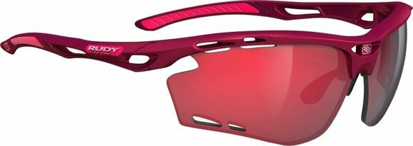 Cycling Glasses Rudy Project Propulse Merlot Matte/Multilaser Red Cycling Glasses - 1