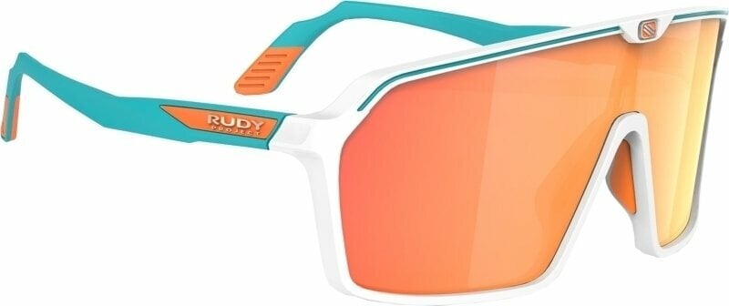 Lunettes de vue Rudy Project Spinshield White/Water Matte/Multilaser Orange UNI Lunettes de vue