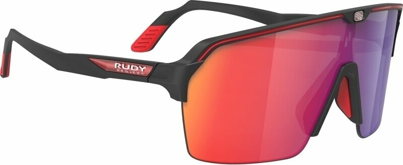 Lifestyle-bril Rudy Project Spinshield Air Black Matte/Multilaser Red Lifestyle-bril