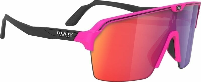 Lifestyle-bril Rudy Project Spinshield Air Pink Fluo Matte/Multilaser Red Lifestyle-bril