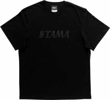 T-Shirt Tama T-Shirt T-Shirt Black with Black Logo Black L - 1