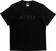 T-Shirt Tama T-Shirt T-Shirt Black with Black Logo Black S