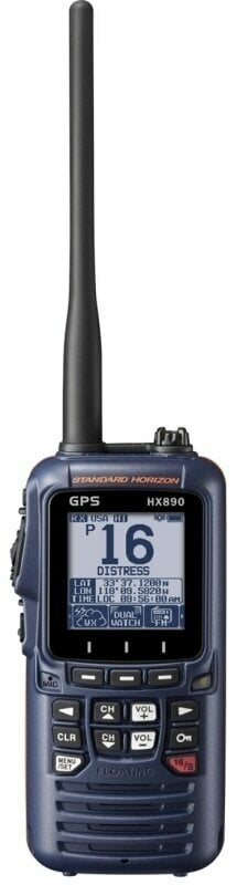 Marine VHF Standard Horizon HX890E GPS Navy Blue