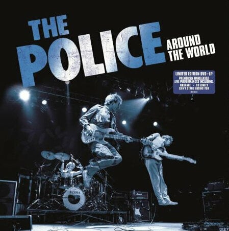 Vinylskiva The Police - Around The World (180g) (Gold Coloured) (LP + DVD)
