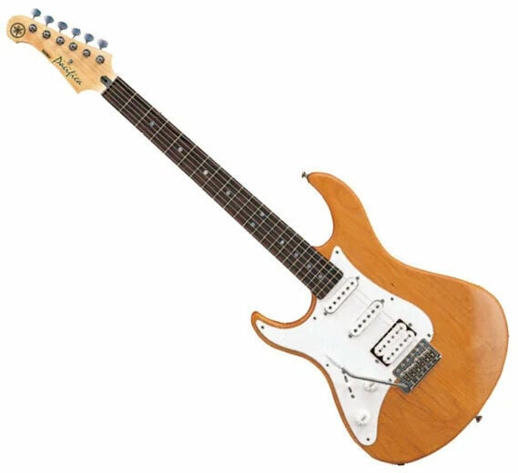 Elektrische gitaar Yamaha Pacifica 112JL MKII Yellow Natural Satin