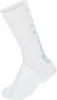 Fietsoverschoenen Santini Redux Aero Shoe Covers Bianco M/L Fietsoverschoenen - 1