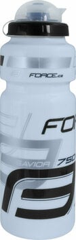 Cykelflaske Force Savior Ultra Bottle White/Grey/Black 750 ml Cykelflaske - 1