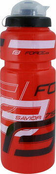 Cykelflaska Force Savior Ultra Bottle Red/Black/White 750 ml Cykelflaska - 1