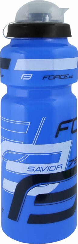 Cyklistická láhev Force Savior Ultra Bottle Blue/White/Black 750 ml Cyklistická láhev