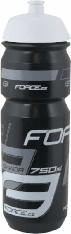 Cyklistická fľaša Force Savior Bottle Black/Grey/White 750 ml Cyklistická fľaša
