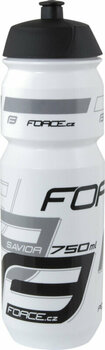 Cyklistická fľaša Force Savior Bottle White/Grey/Black 750 ml Cyklistická fľaša - 1