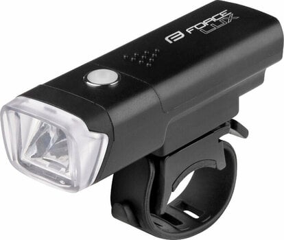 Oświetlenie rowerowe przednie Force Lux-100 100 lm Black Oświetlenie rowerowe przednie - 1