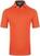 Koszulka Polo Kjus Mens Elias S/S Orange/Steel Blue 48 Koszulka Polo