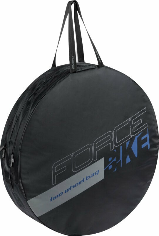 Kerékpár táska Force Transport For 2 Wheels Kerékpáros utazótáska Black