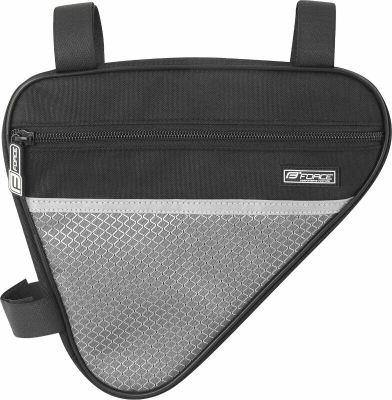 Bicycle bag Force Classic Eco Frame Bag Grey 1,9 L