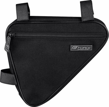 Kerékpár táska Force Classic Bud Frame Bag Black 1,9 L - 1