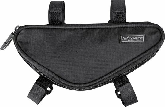 Чанта за велосипеди Force Trinity Frame Bag Black 0,6 L - 1