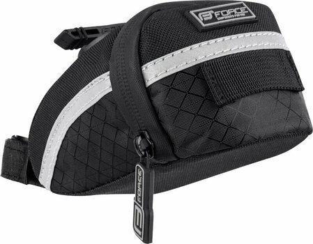 Чанта за велосипеди Force Ride Klick Saddle Bag Black S 0,4 L - 1