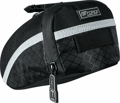 Bolsa de bicicleta Force Ride Klick Saddle Bag Black M 0,5 L Bolsa de bicicleta - 1