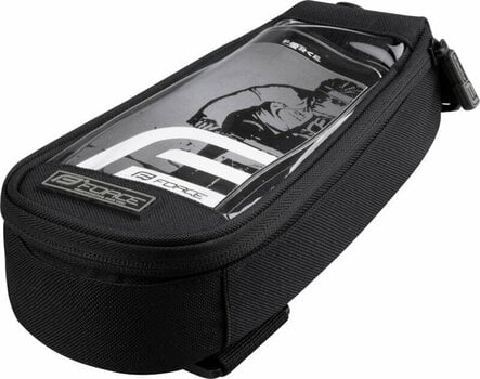 Cyklistická taška Force Phone 5,5" Frame Bag Black XL 1,4 L - 1
