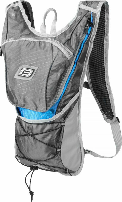 Cycling backpack and accessories Force Twin Backpack Grey/Blue Backpack