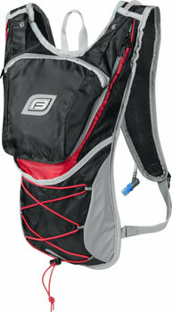 Kolesarska torba, nahrbtnik Force Twin Plus Backpack Black/Red Nahrbtnik - 1