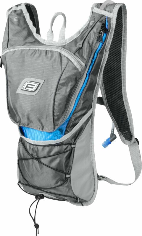 Cycling backpack and accessories Force Twin Plus Backpack Grey/Blue Backpack
