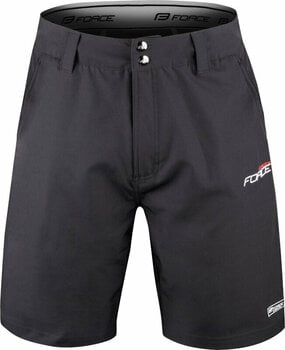 Kolesarske hlače Force Blade MTB Shorts Removable Pad Black XL Kolesarske hlače - 1